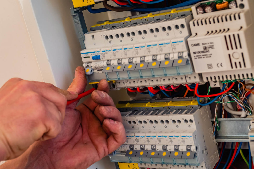 Tableau électrique disjoncteurs Angers 49 – Annevolt électricien